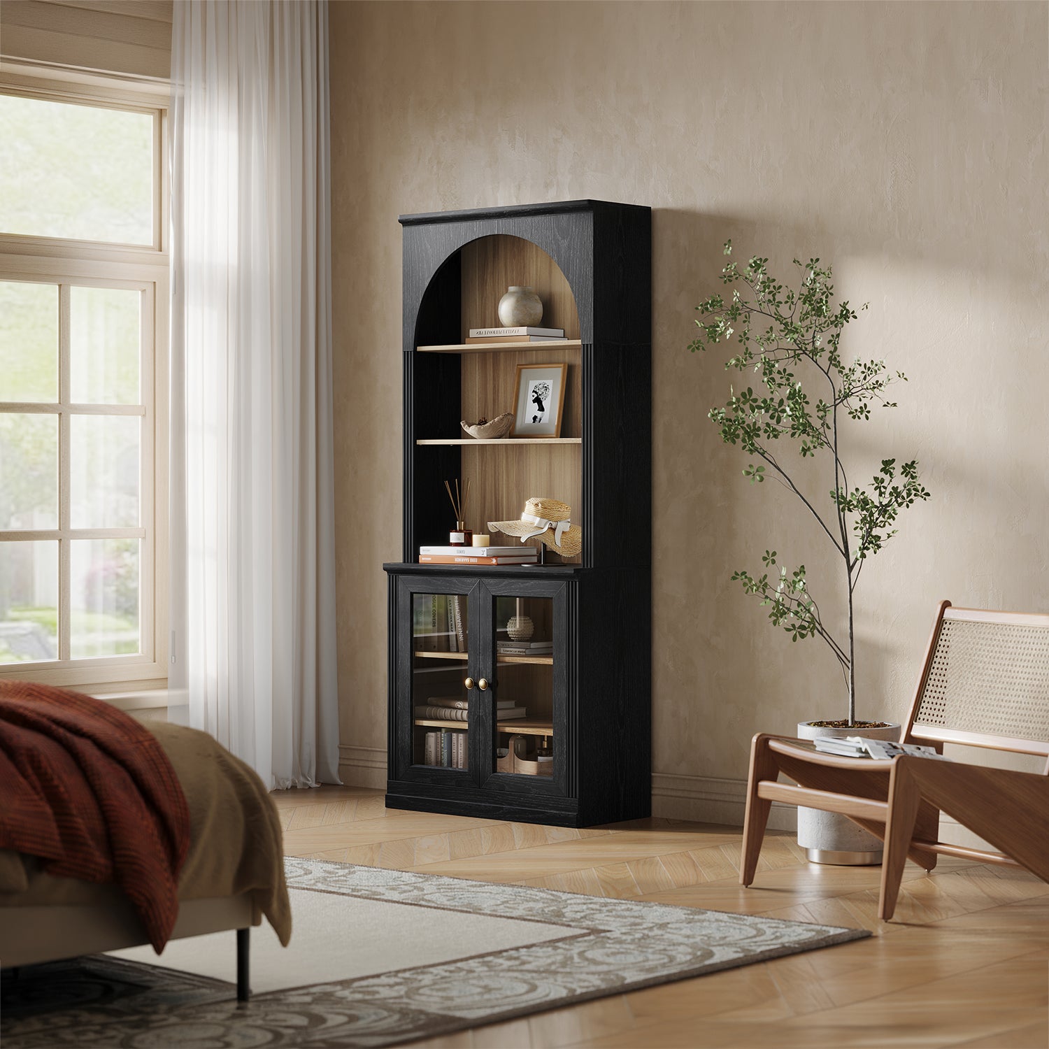 MONOS Tall Cabinet - Flat Top Display