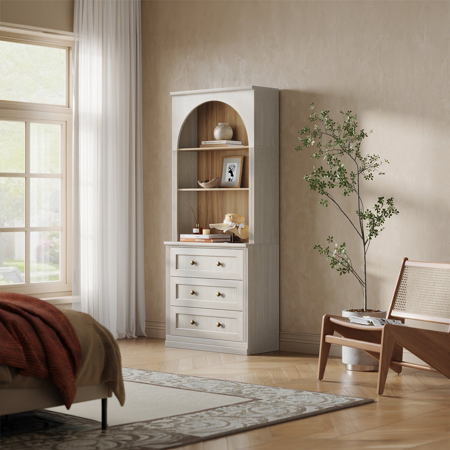 MONOS Tall Cabinet - Flat Top Drawer