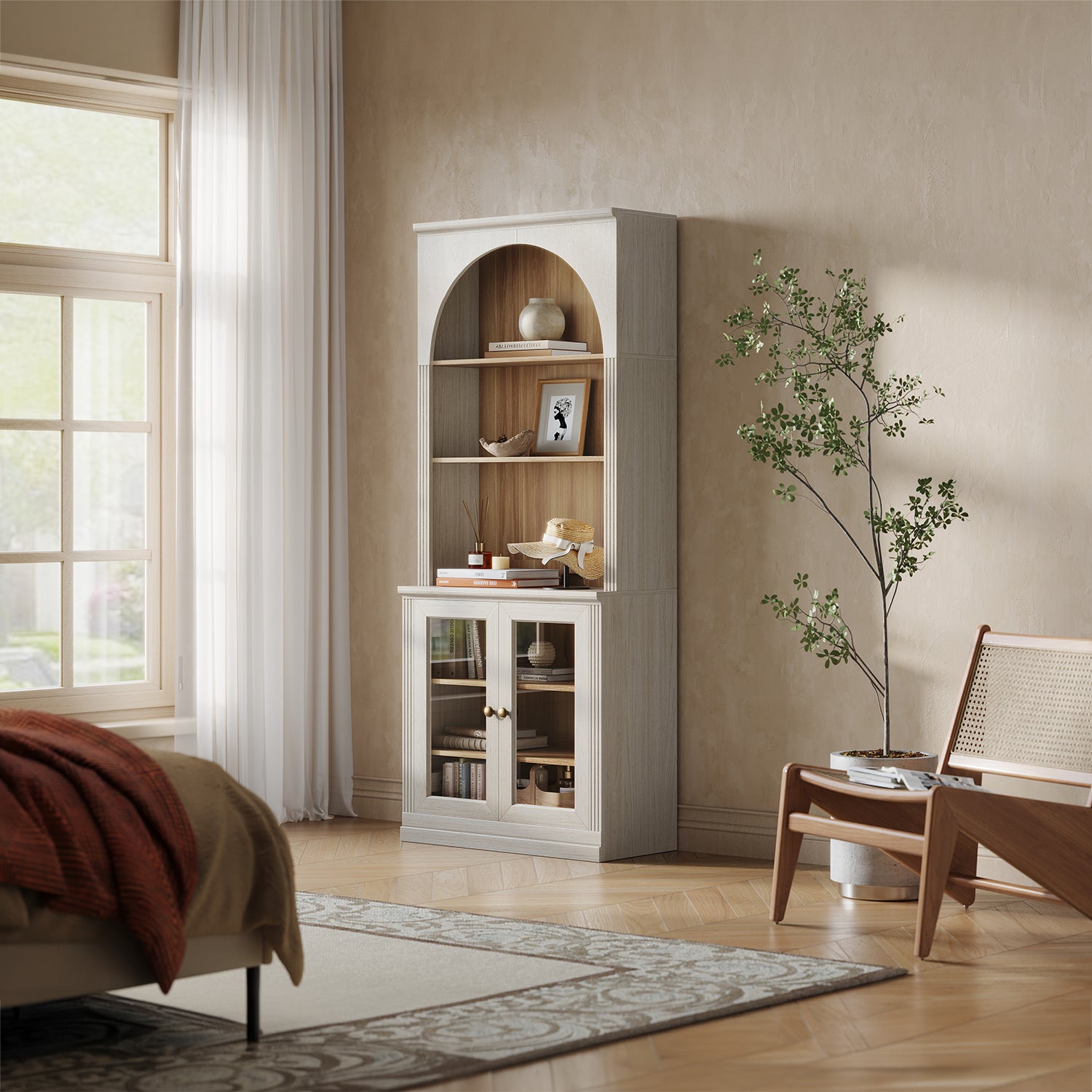 MONOS Tall Cabinet - Flat Top Display