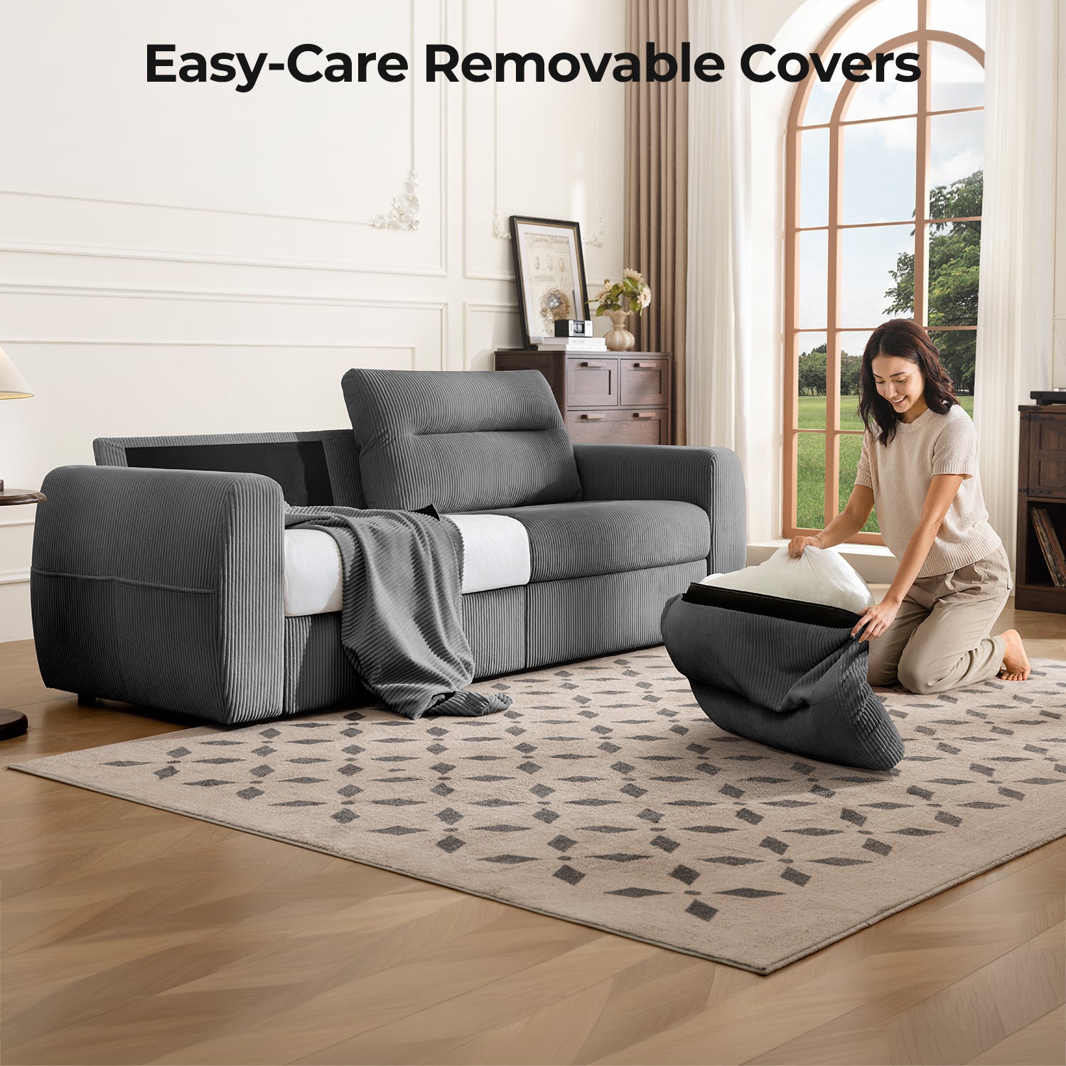 COVE Storage Loveseat Sofa