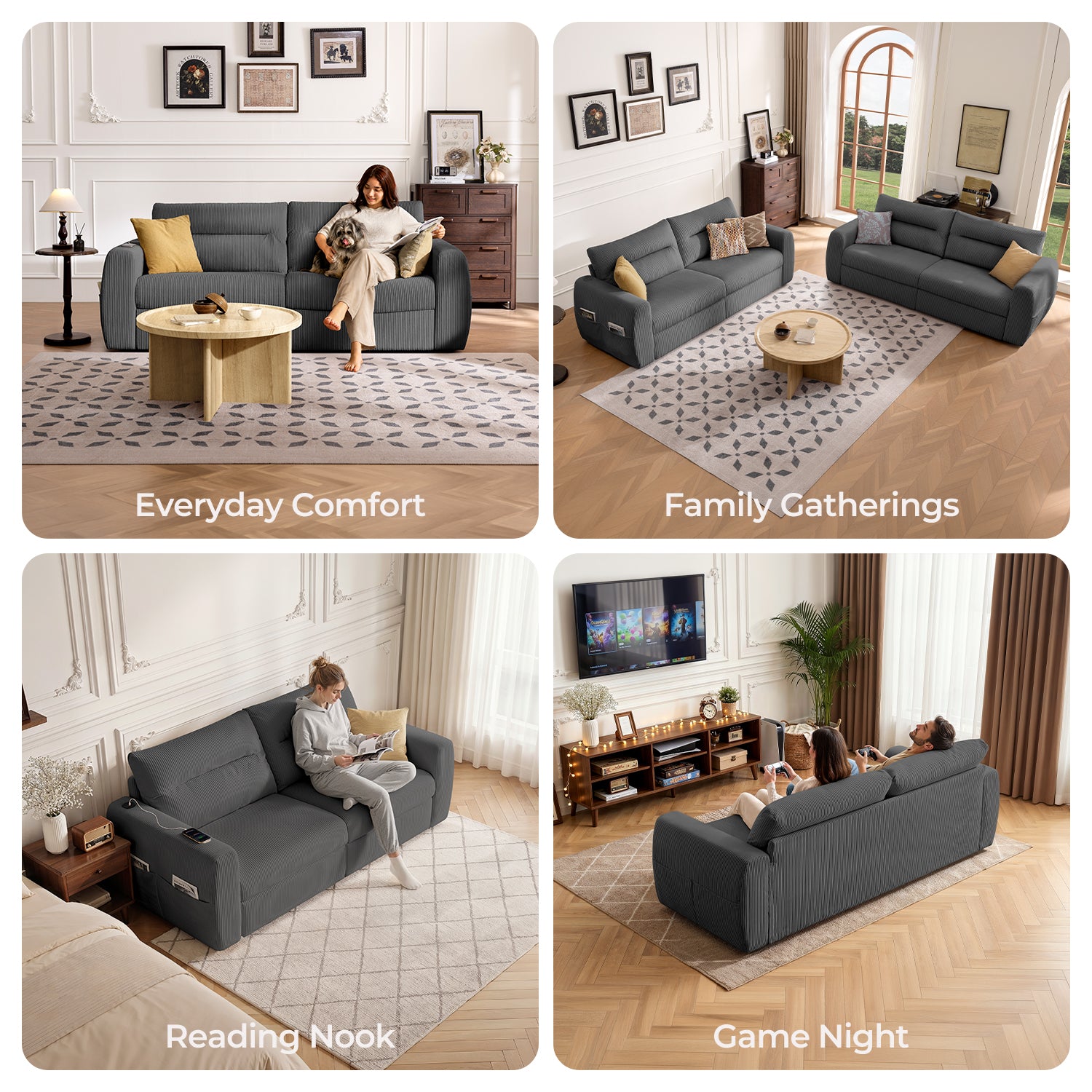 COVE Storage Loveseat Sofa