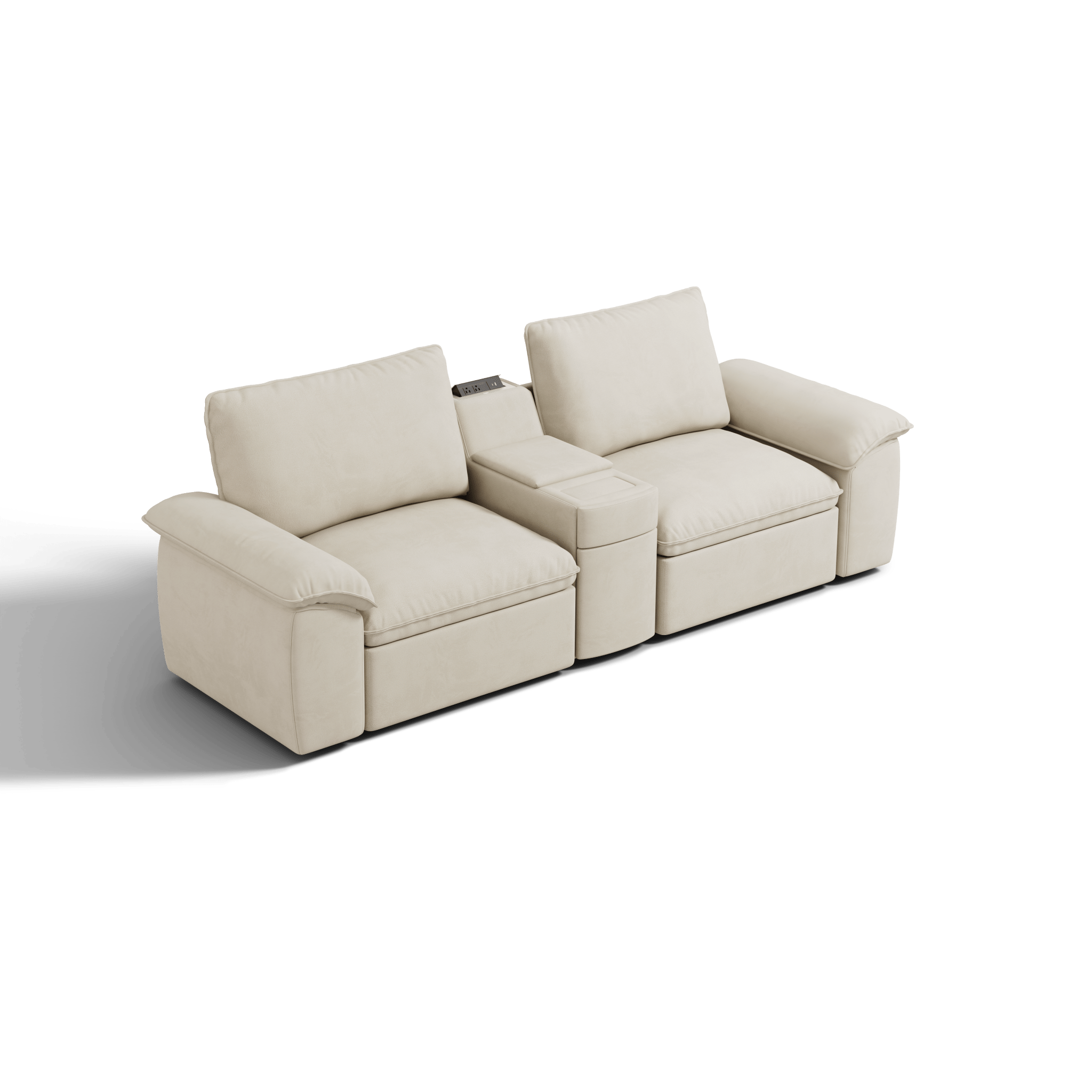 测试产品 Motion I 2 Seat, with Nap Armrests & Console
