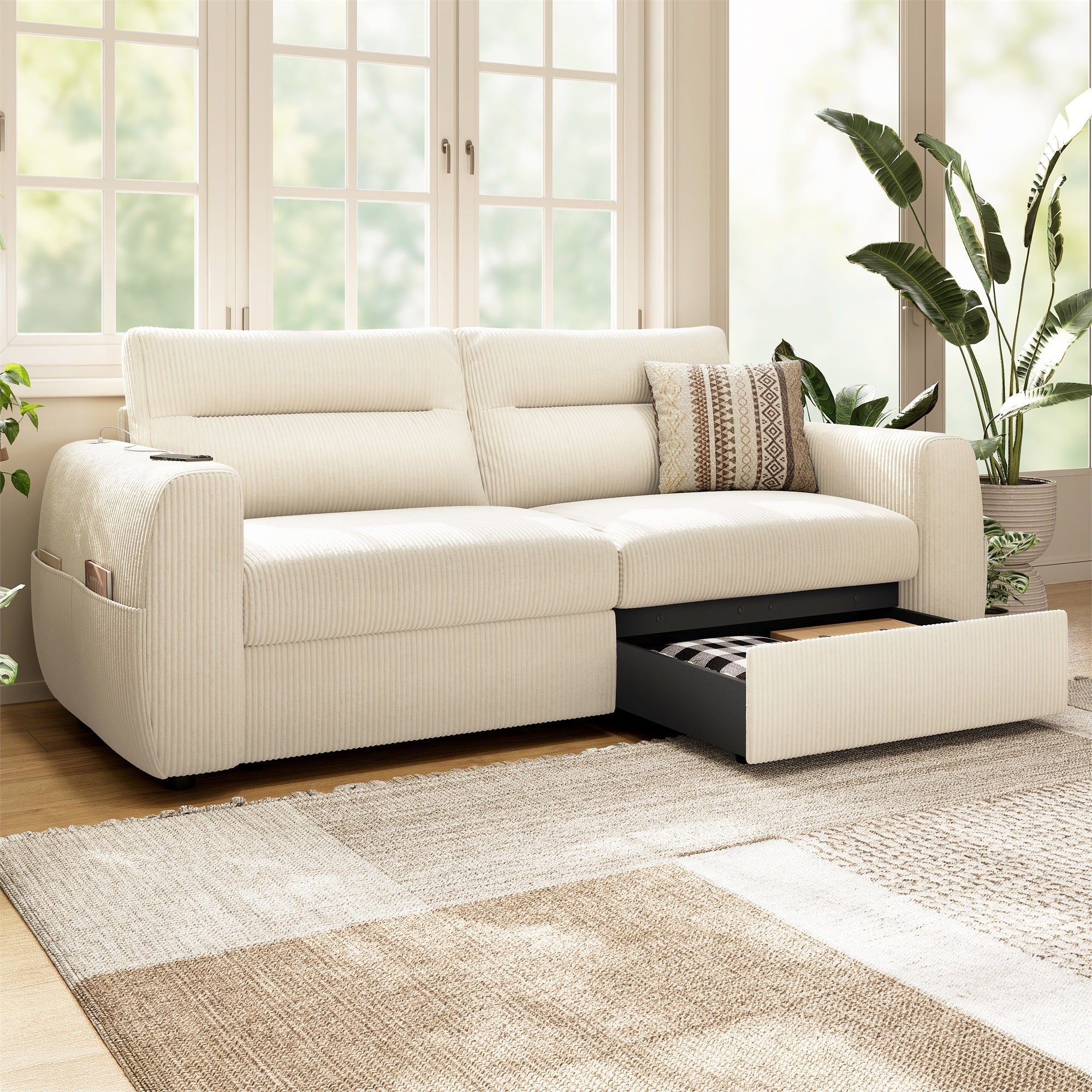 COVE Storage Loveseat Sofa