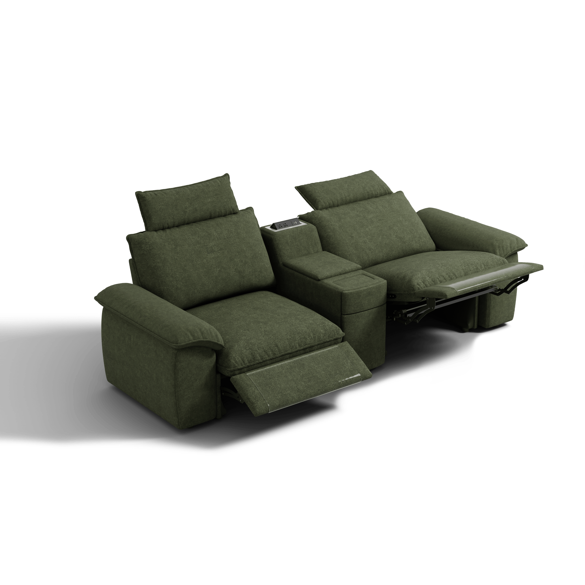 SOMA Prestige 2 Seat Recliner, with Console | Nap Armrests
