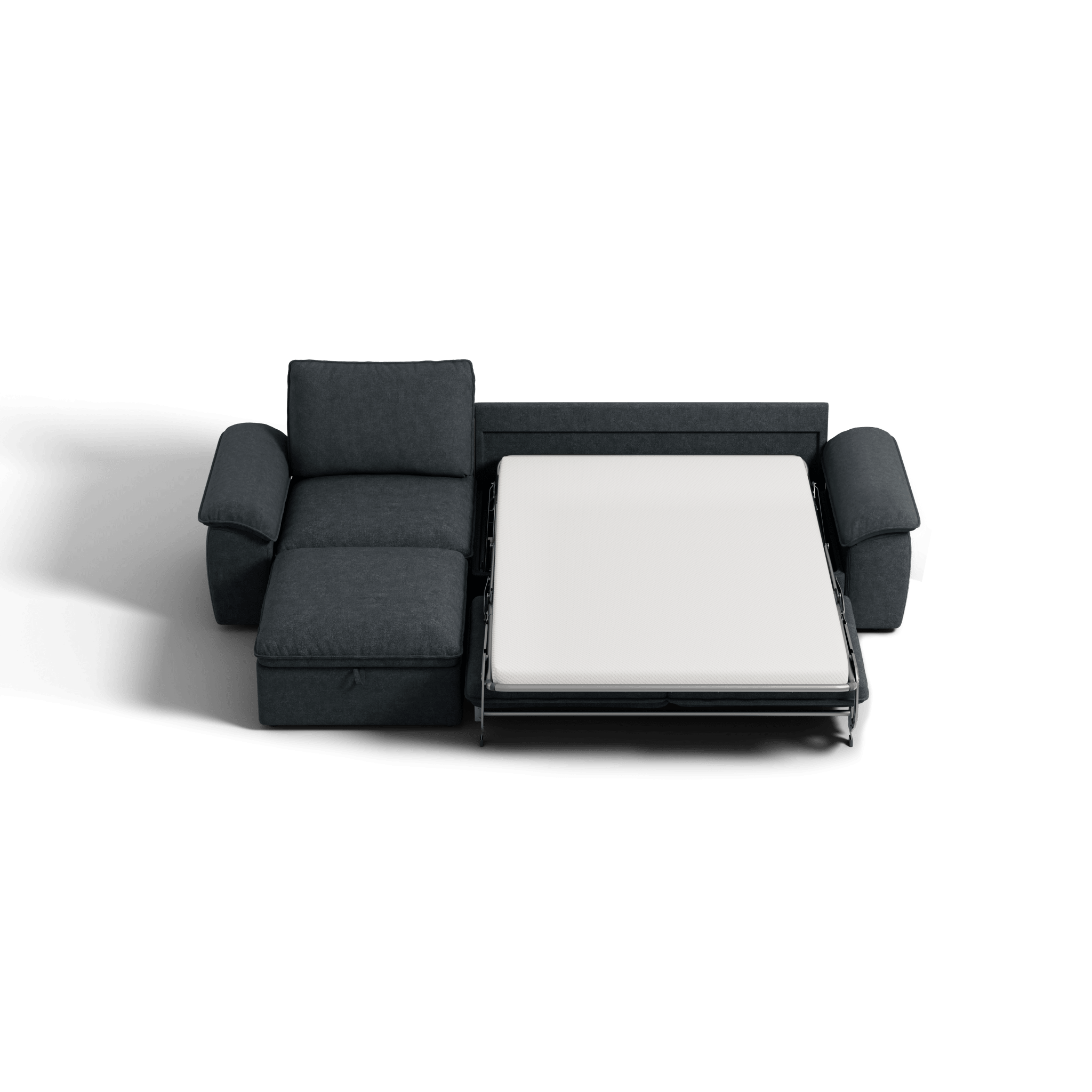 SOMA Retreat II 4 Seat L - shaped, with Hidden One - pull Guest Bed | Nap Armrests