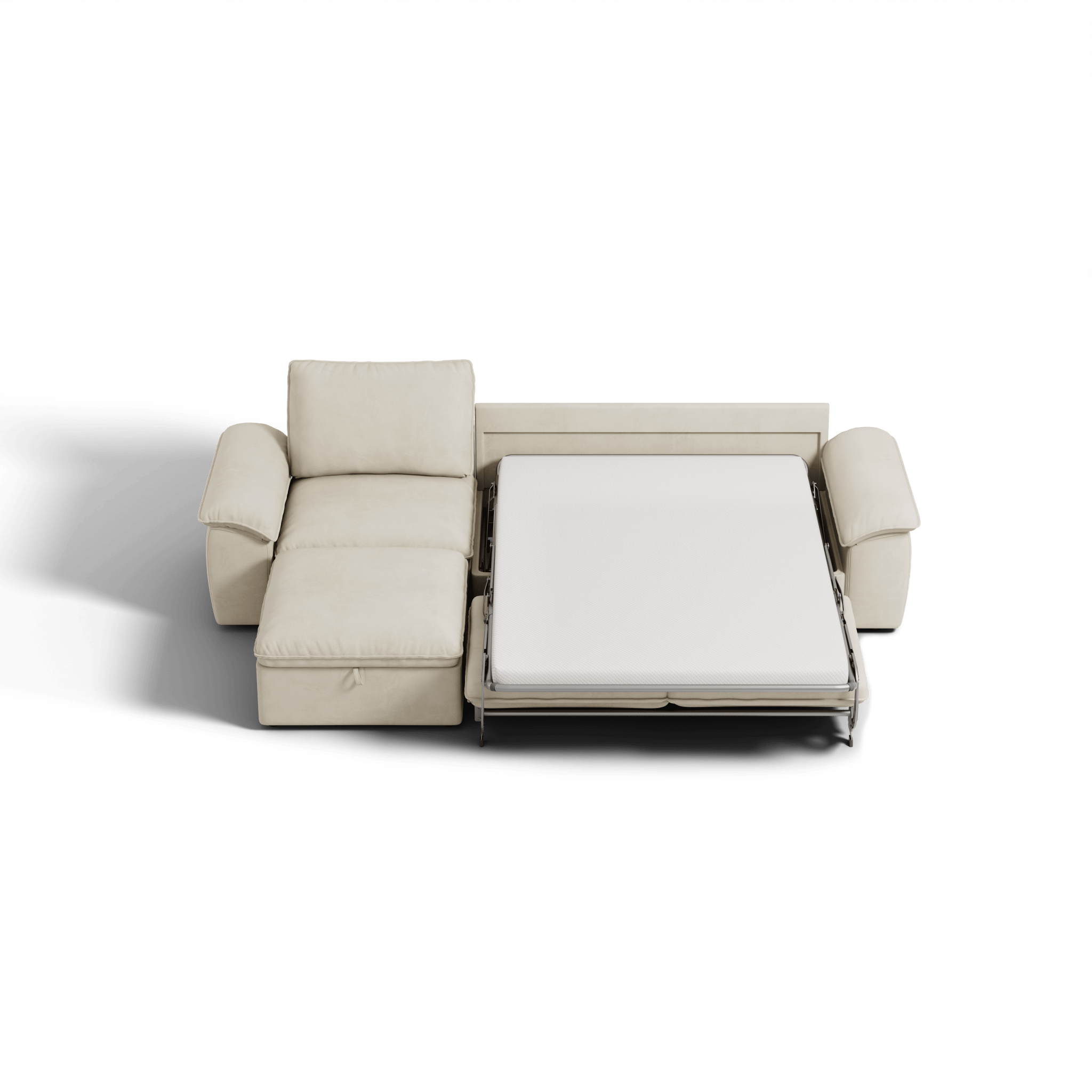 SOMA Retreat II 4 Seat L - shaped, with Hidden One - pull Guest Bed | Nap Armrests