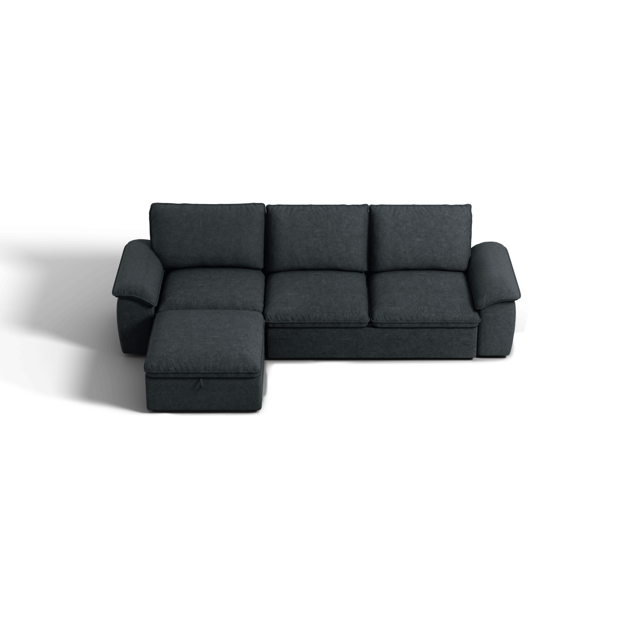 SOMA Retreat II 4 Seat L - shaped, with Hidden One - pull Guest Bed | Nap Armrests