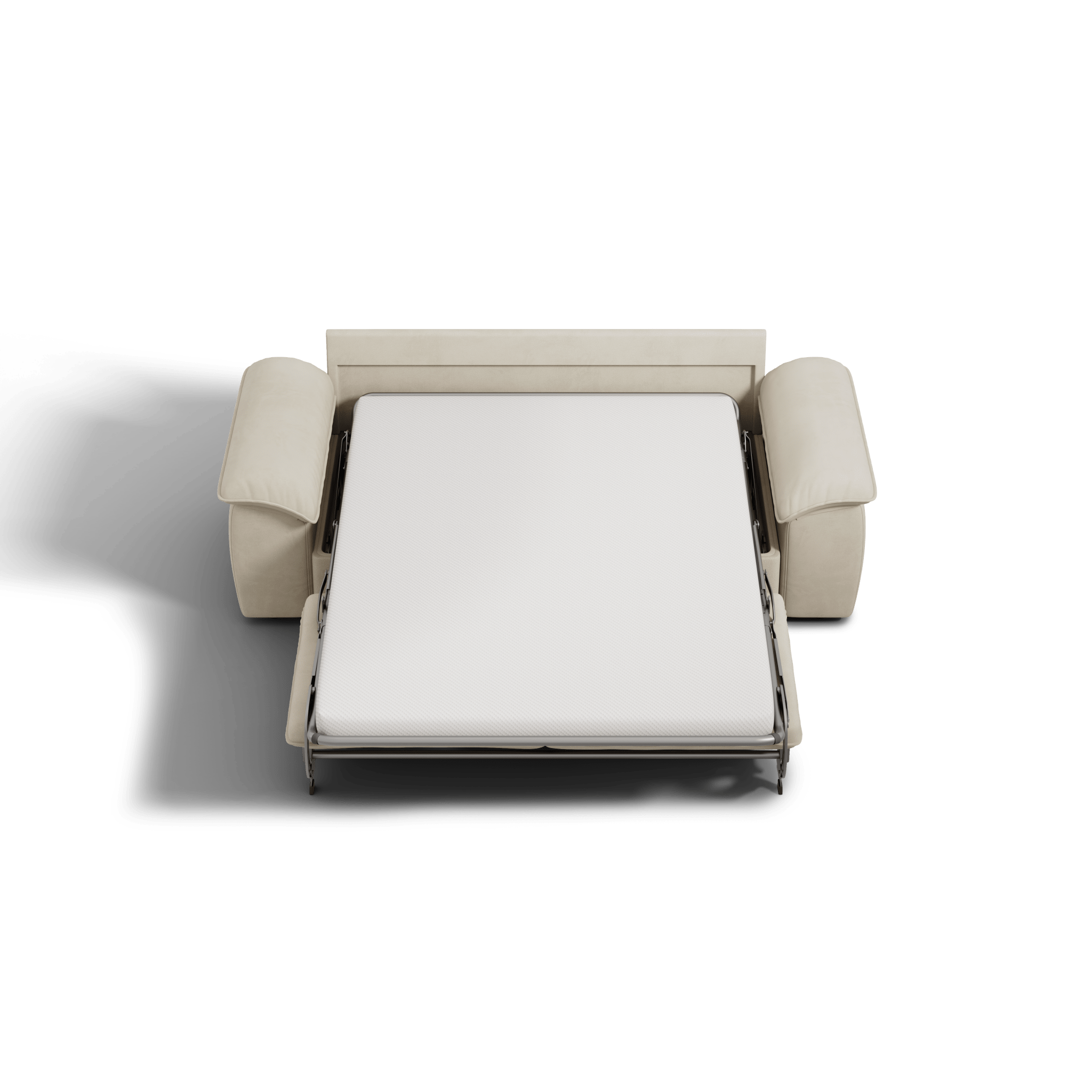 SOMA Retreat II Loveseat with Hidden One - pull Guest Bed | Nap Armrests