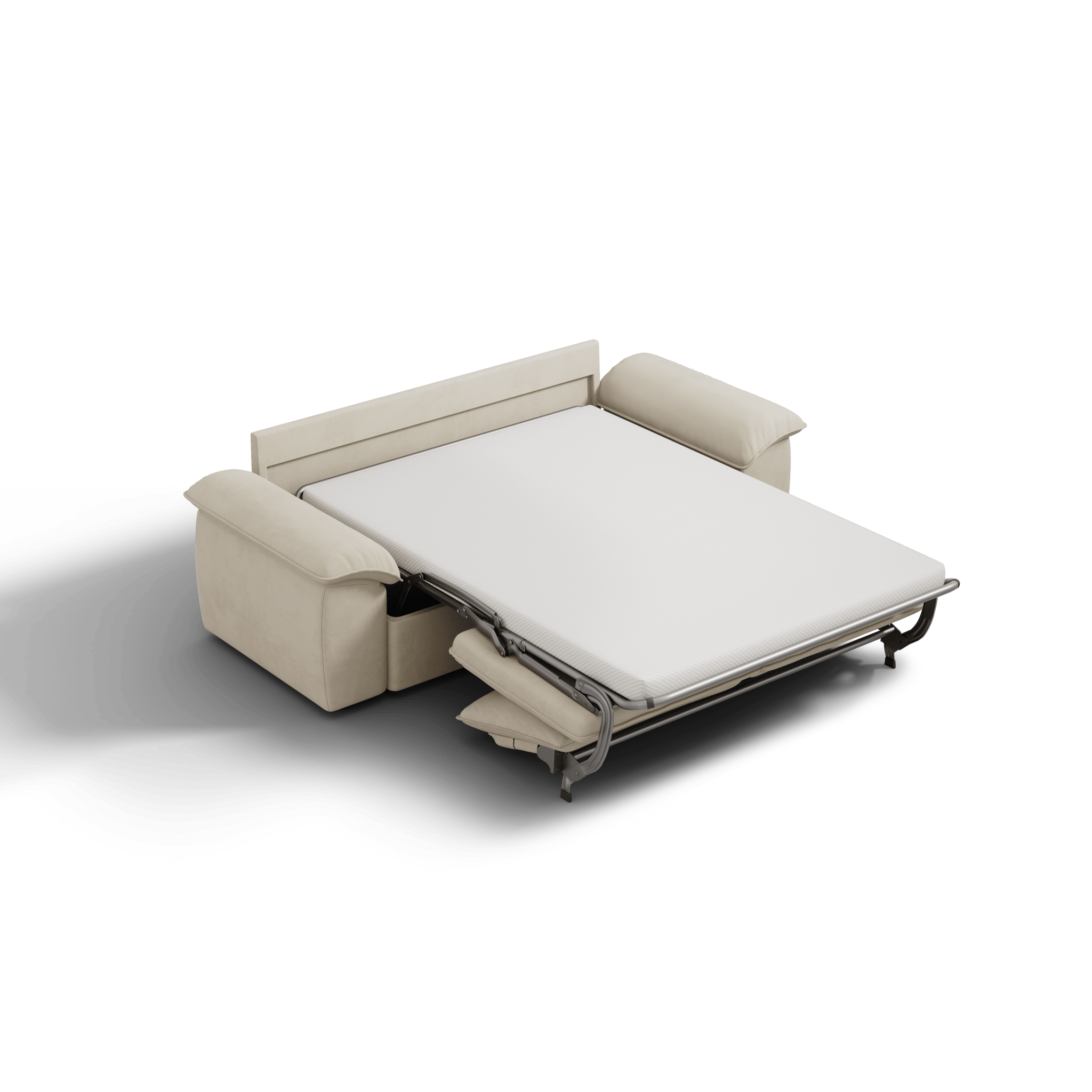 SOMA Retreat II Loveseat with Hidden One - pull Guest Bed | Nap Armrests