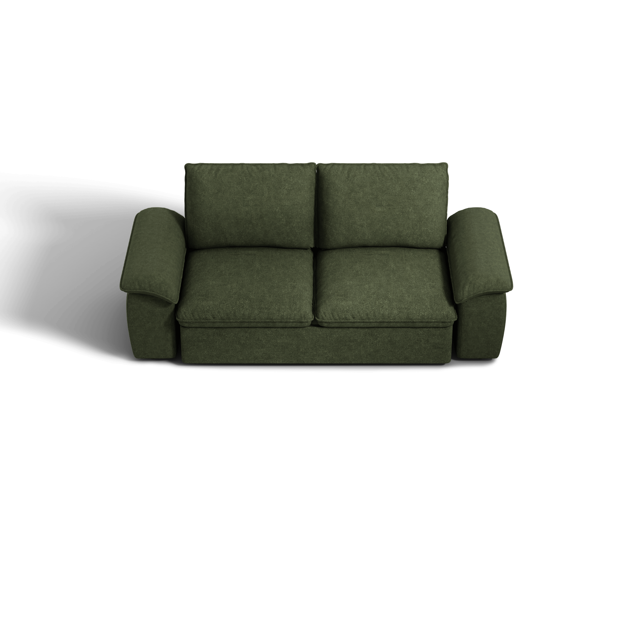 SOMA Retreat II Loveseat with Hidden One - pull Guest Bed | Nap Armrests