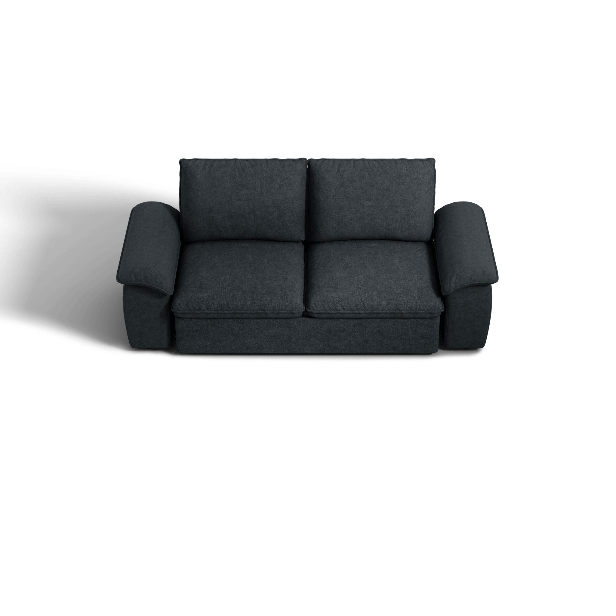 SOMA Retreat II Loveseat with Hidden One - pull Guest Bed | Nap Armrests