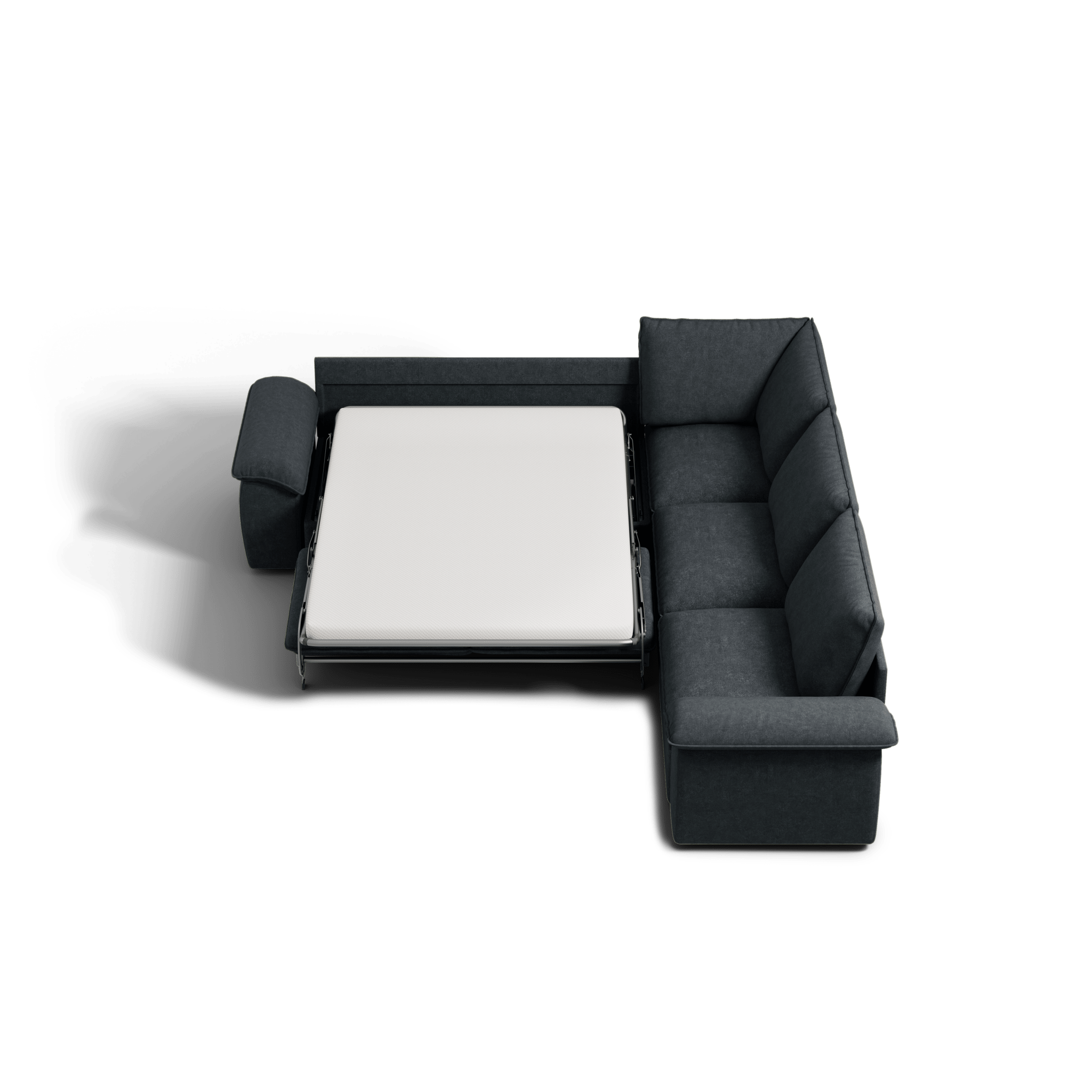 SOMA Retreat II 5 Seat V - shaped, with Hidden One - pull Guest Bed | Nap Armrests