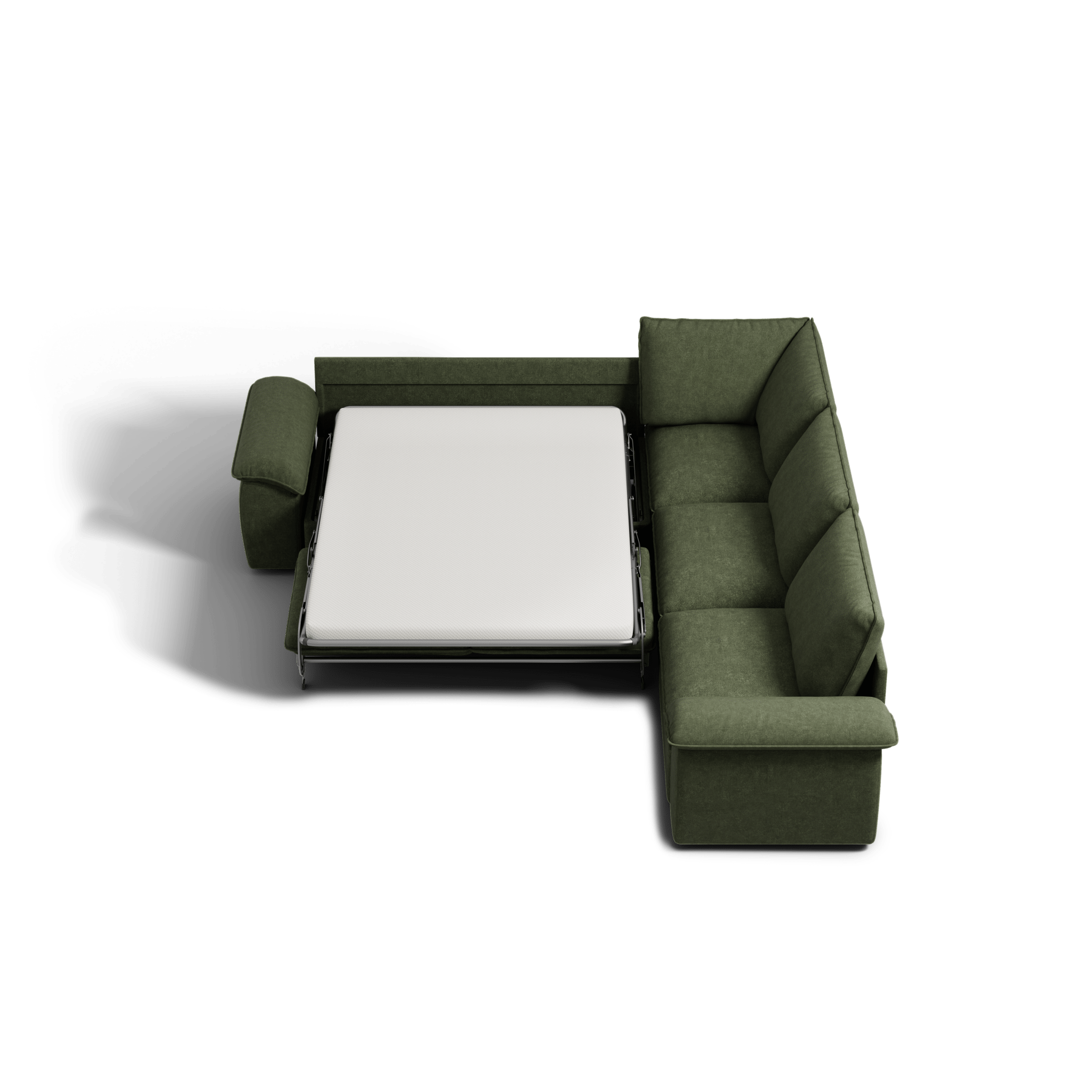 SOMA Retreat II 5 Seat V - shaped, with Hidden One - pull Guest Bed | Nap Armrests