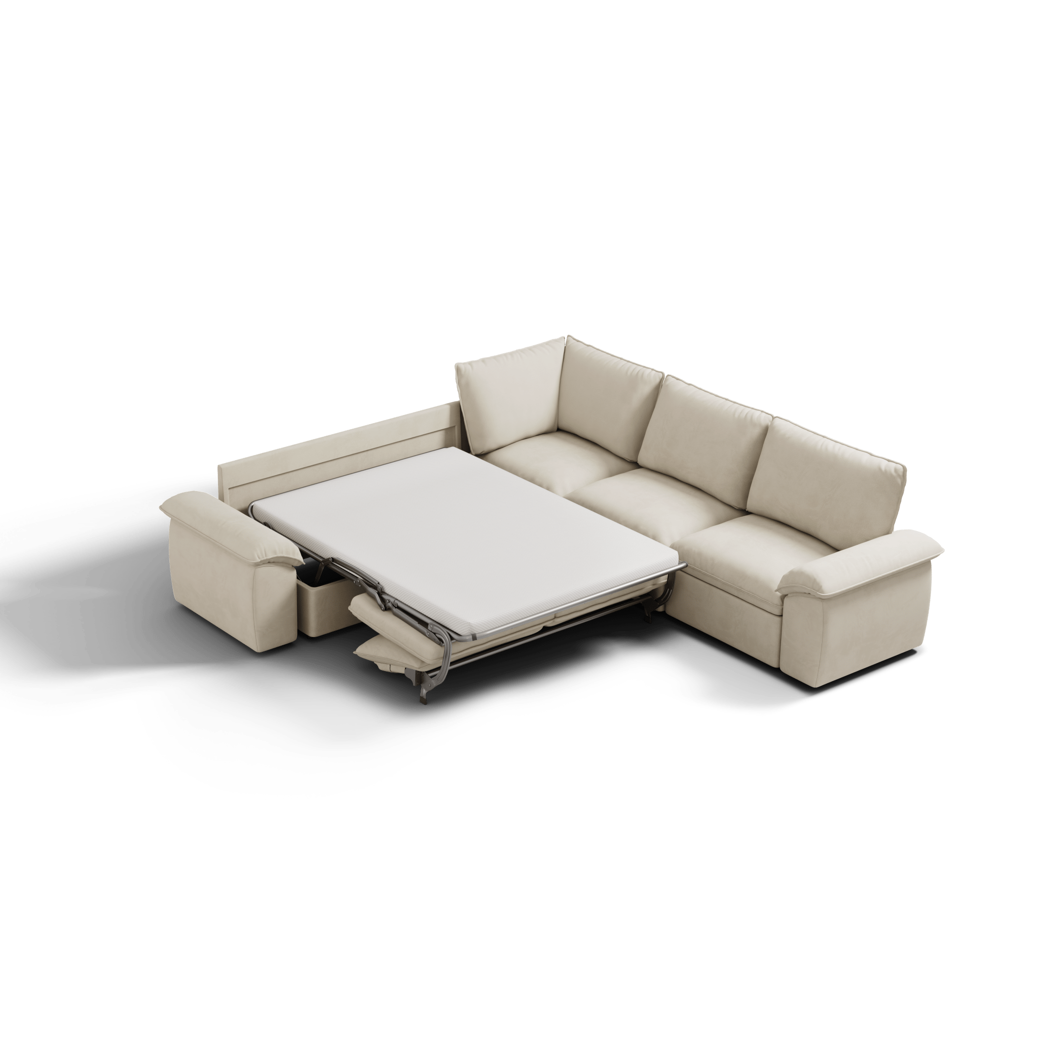 SOMA Retreat II 5 Seat V - shaped, with Hidden One - pull Guest Bed | Nap Armrests