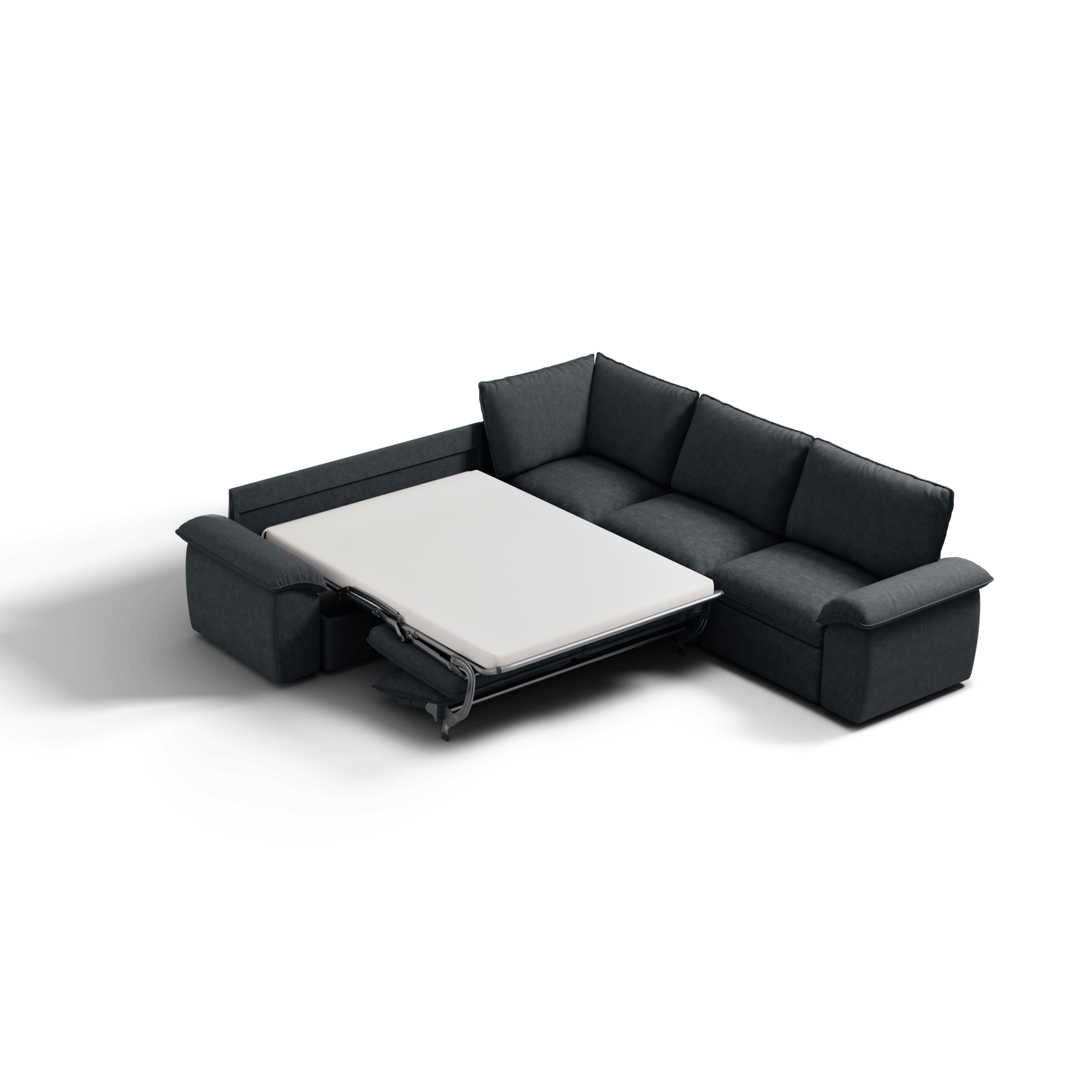 SOMA Retreat II 5 Seat V - shaped, with Hidden One - pull Guest Bed | Nap Armrests