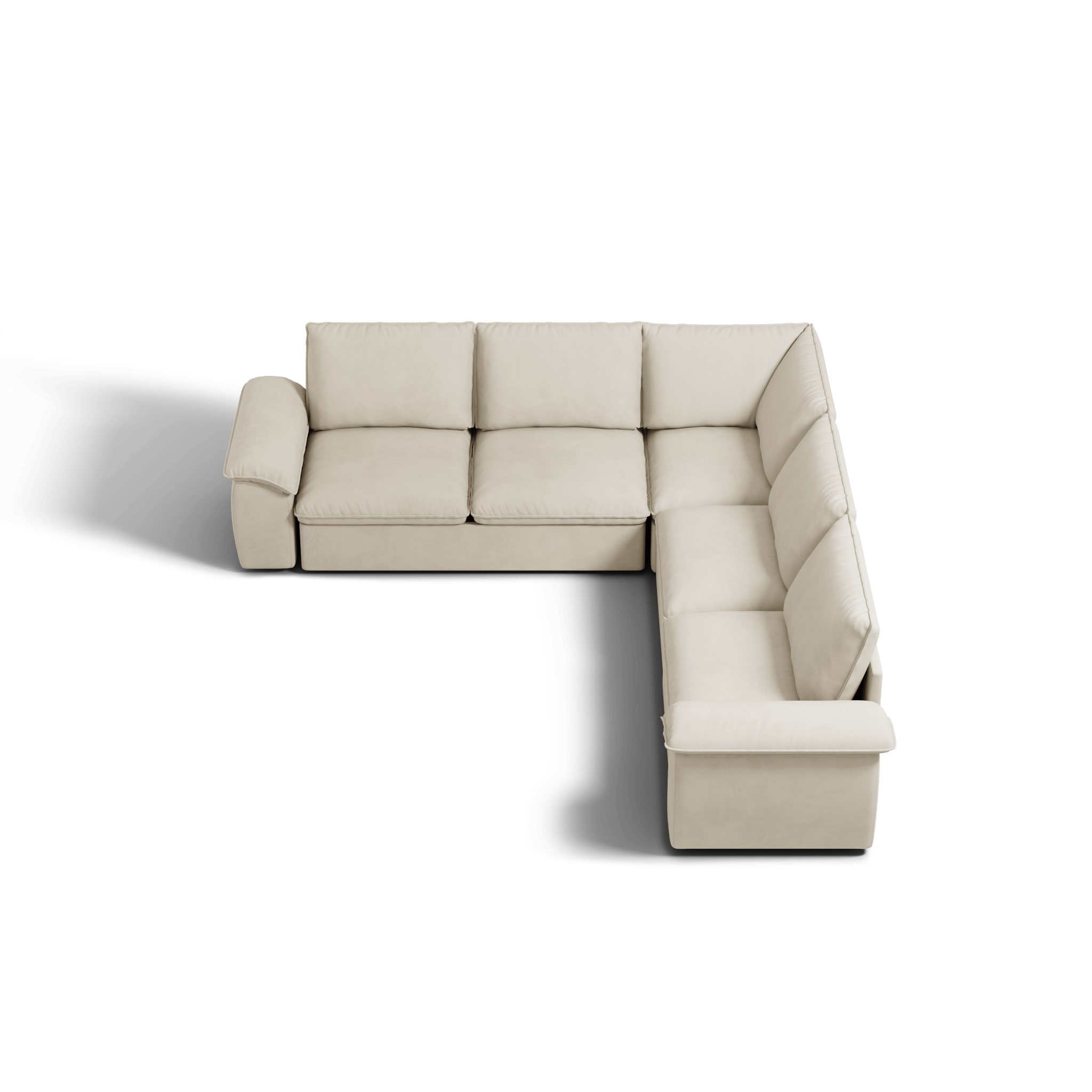 SOMA Retreat I 5 Seat V - shaped, with Hidden Guest Bed | Nap Armrests