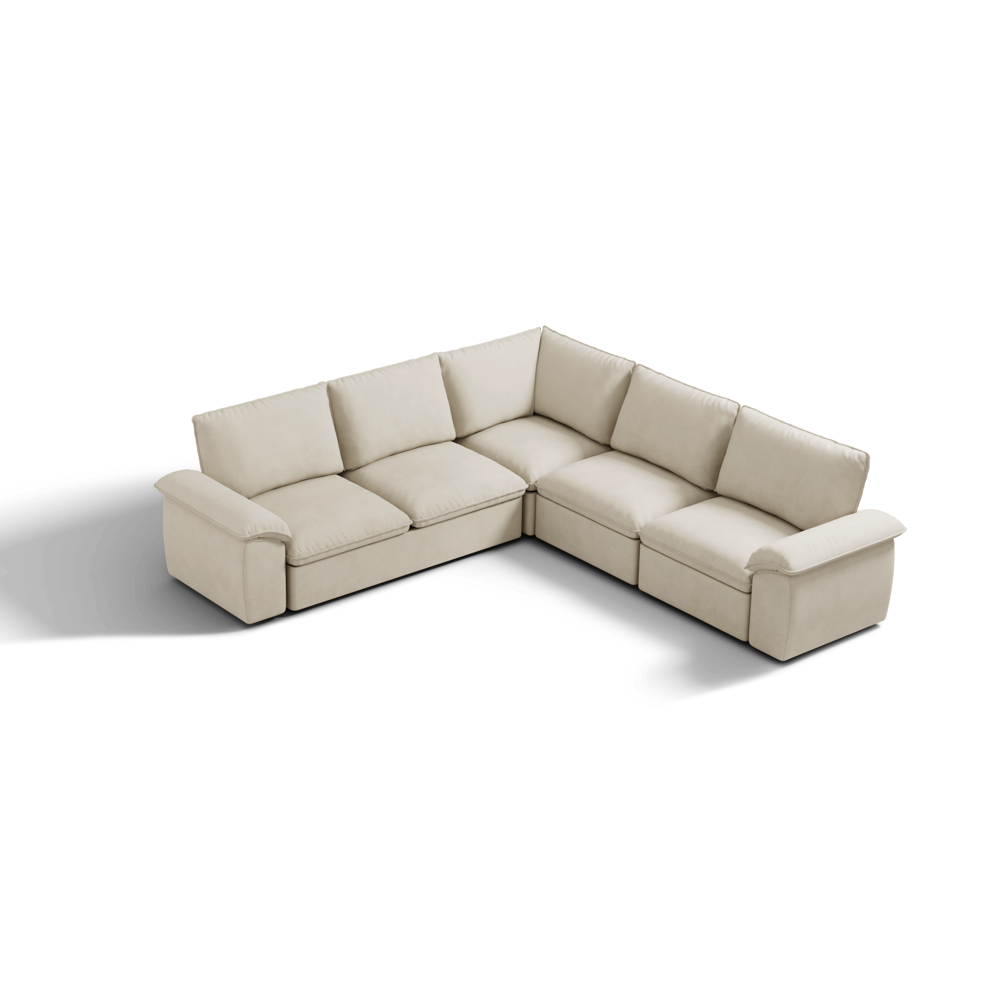 SOMA Retreat I 5 Seat V - shaped, with Hidden Guest Bed | Nap Armrests