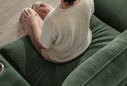 LUMI 2 - in - 1 Queen Sleeper Sofa with One - Pull Bed, USB Charging & RGB