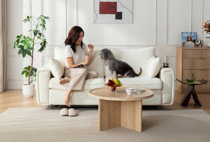 LUMI 2 - in - 1 Queen Sleeper Sofa with One - Pull Bed, USB Charging & RGB