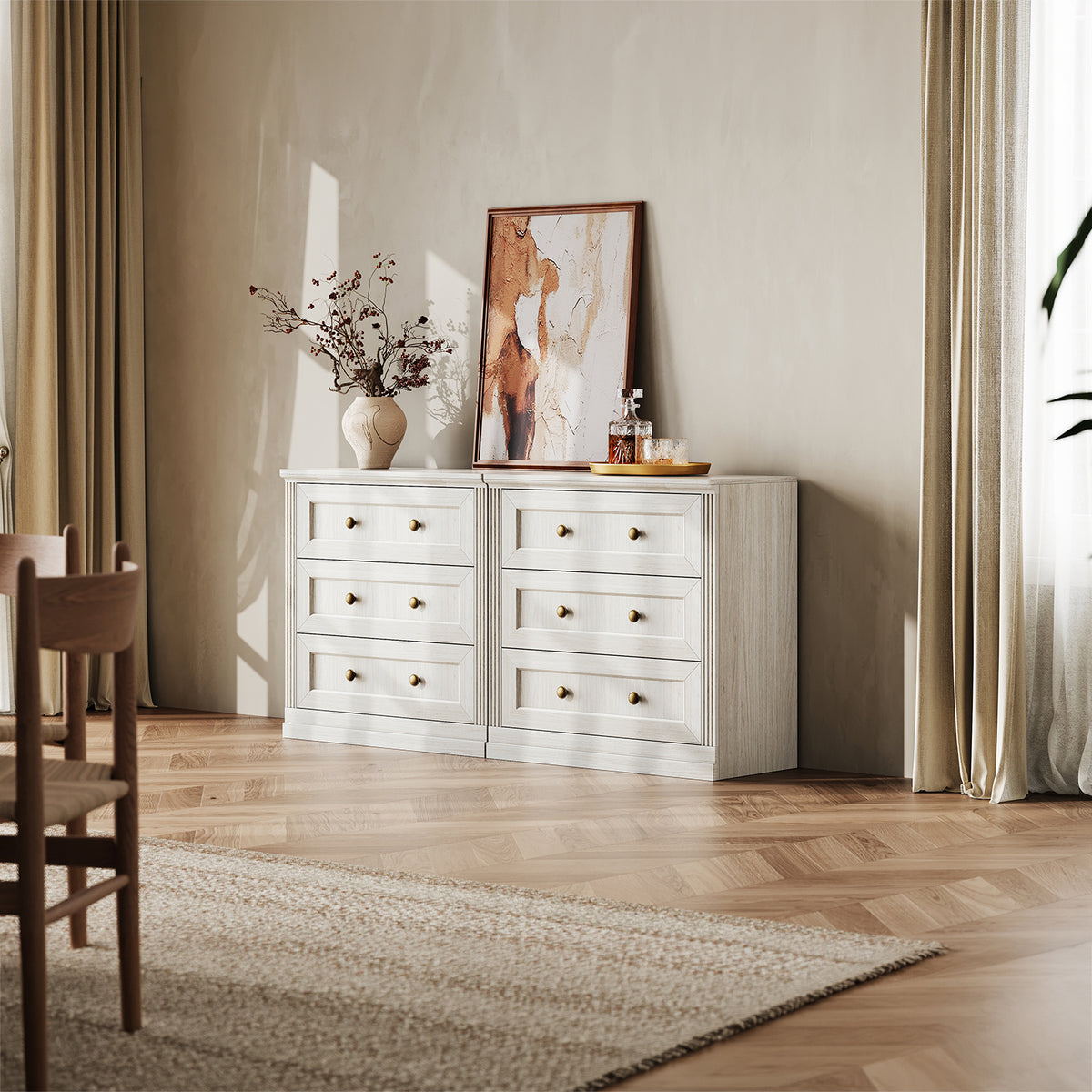 MONOS 2-Piece Base Cabinet Set 1 – Drawer