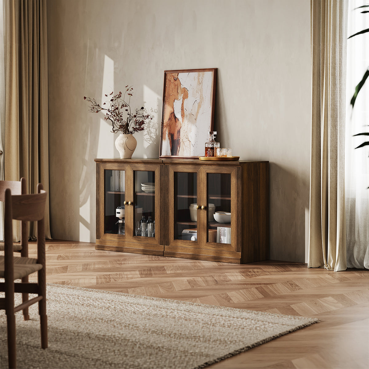 MONOS 2-Piece Base Cabinet Set 2 – Display