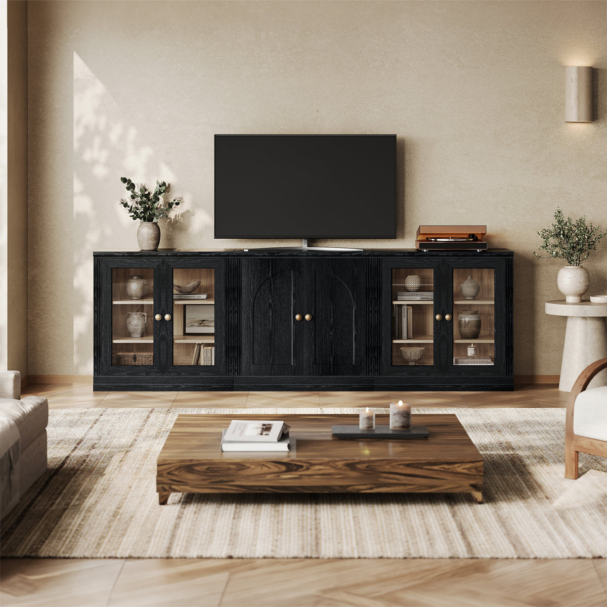MONOS 3-Piece Base Cabinet Set 7 – Display + Door