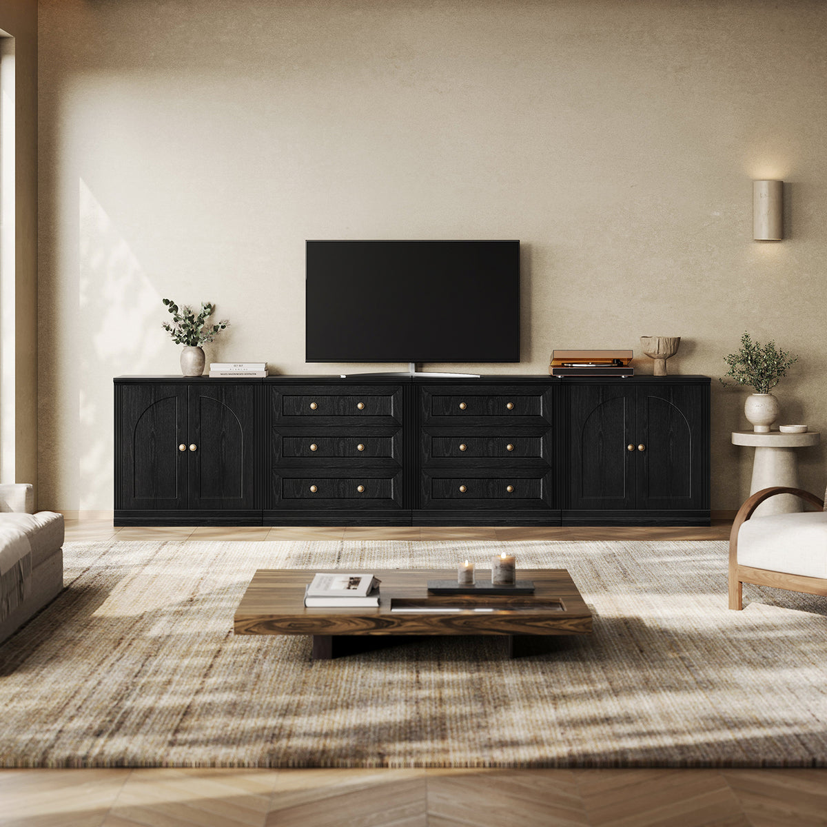 MONOS 4-Piece Base Cabinet Set 18 – Door + Drawer