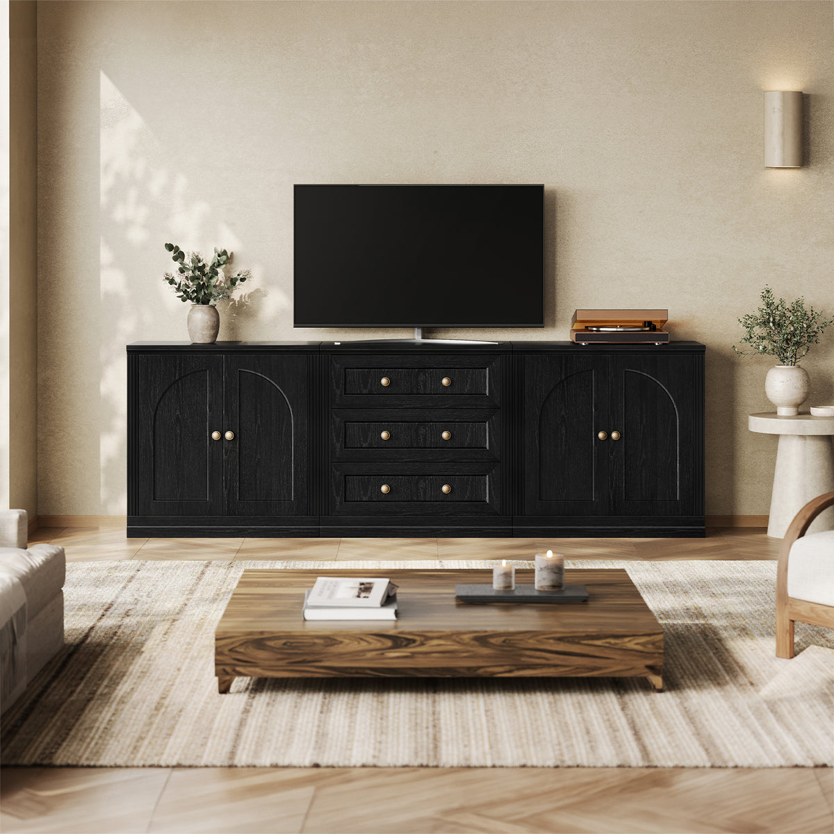 MONOS 3-Piece Base Cabinet Set 12 – Door + Drawer
