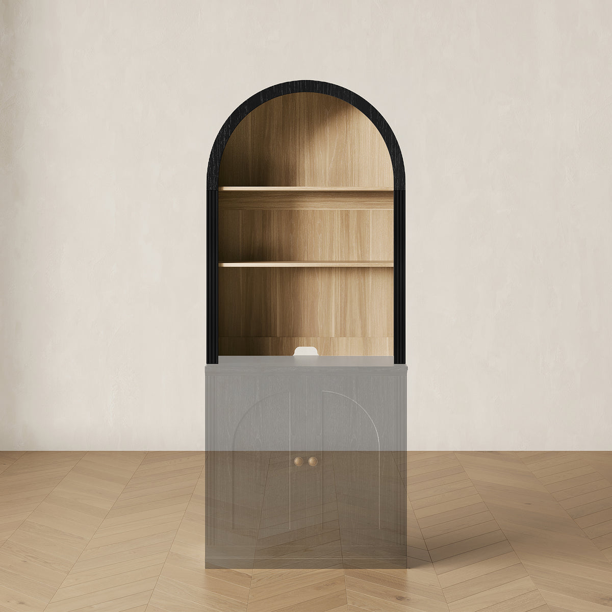 MONOS Arched Upper Cabinet Module