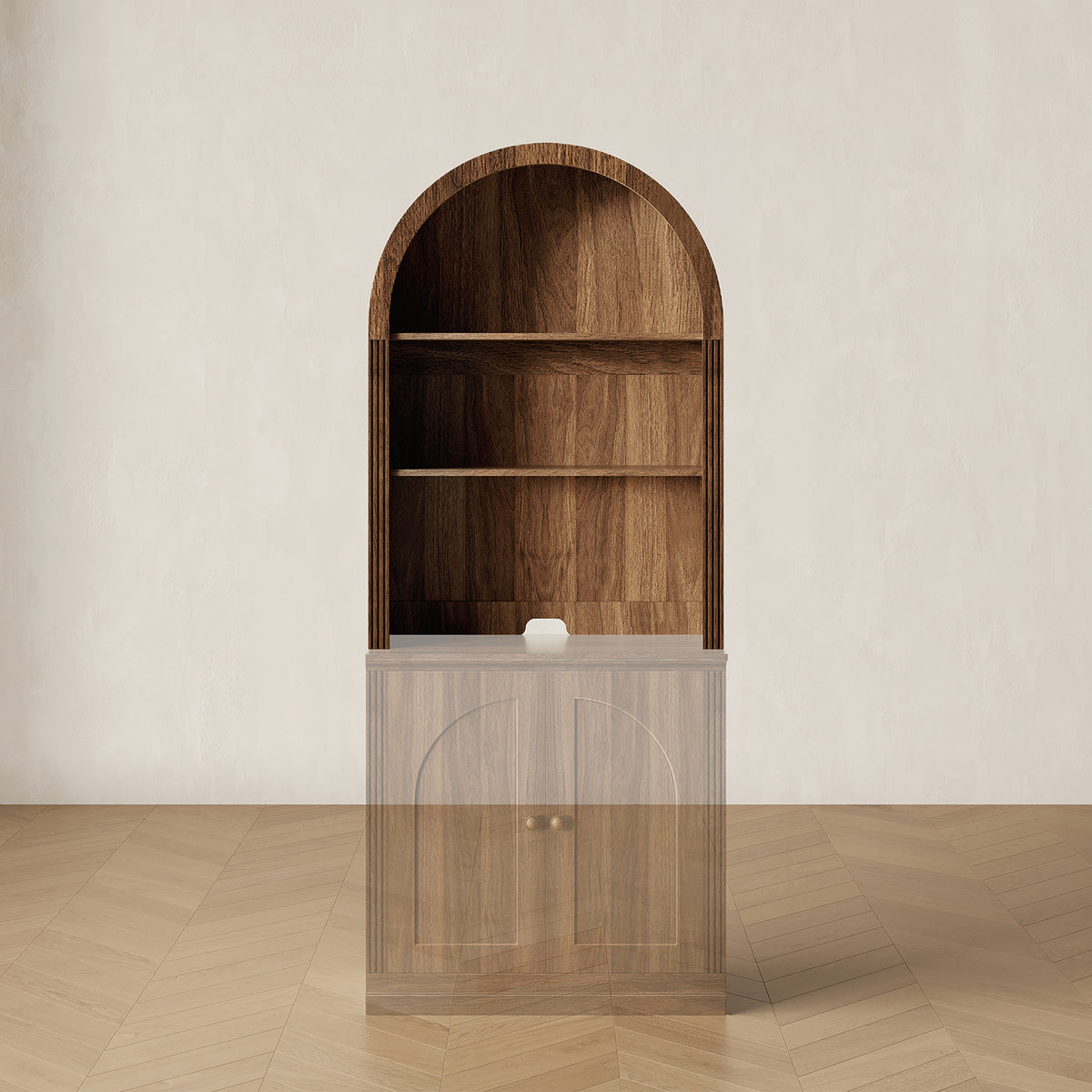 MONOS Arched Upper Cabinet Module