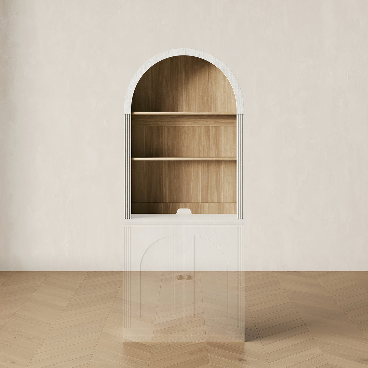 MONOS Arched Upper Cabinet Module