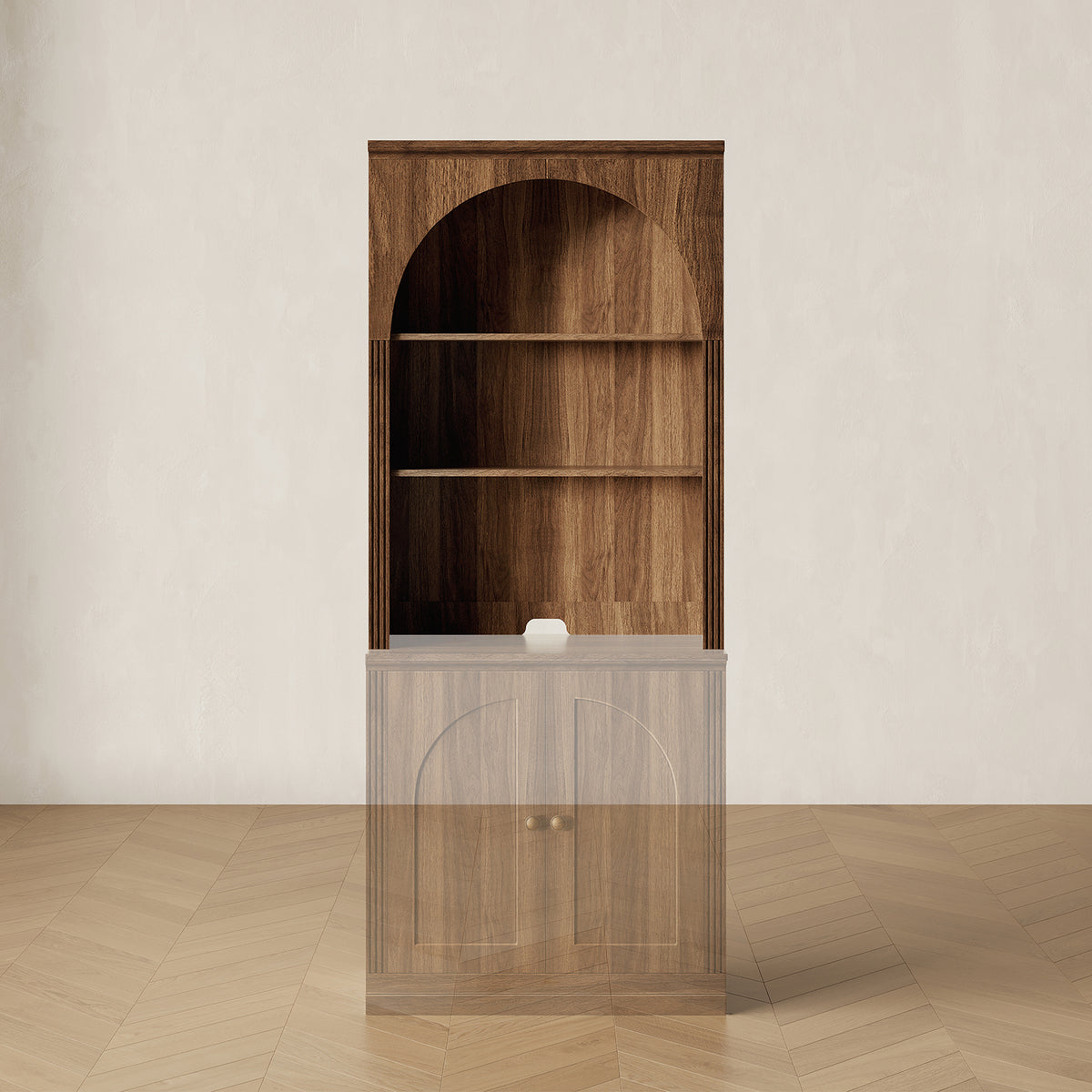MONOS Flat-Top Upper Cabinet Module